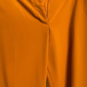 New York & Company Bright Orange Wide Leg Pants